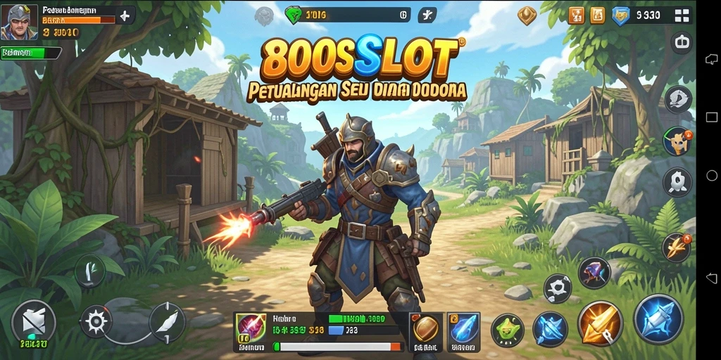 Screenshot gameplay menampilkan aksi seru di dunia terbuka.