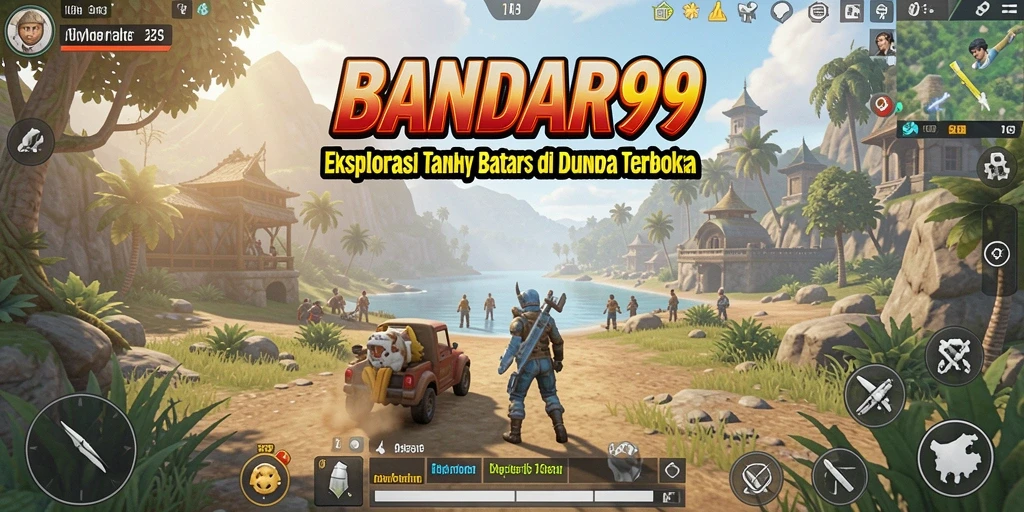 Gameplay BANDAR99 yang menampilkan eksplorasi dunia terbuka yang luas.
