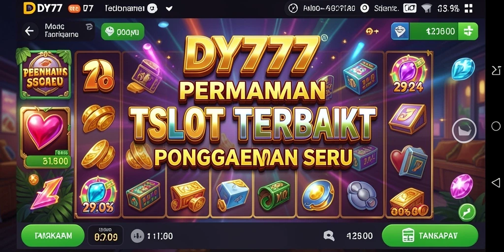 Screenshot gameplay DY777 yang menunjukkan putaran slot yang seru.