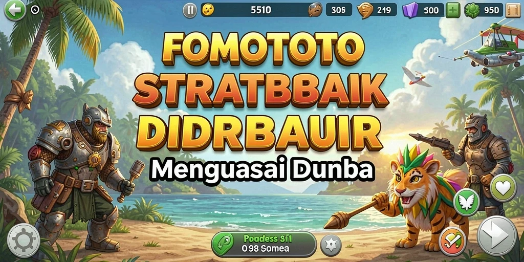 Tampilan gameplay menarik dari FOMOTOTO yang memikat pemain.