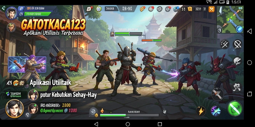 Tampilan antarmuka utama GATOTKACA123 yang intuitif dan user-friendly.
