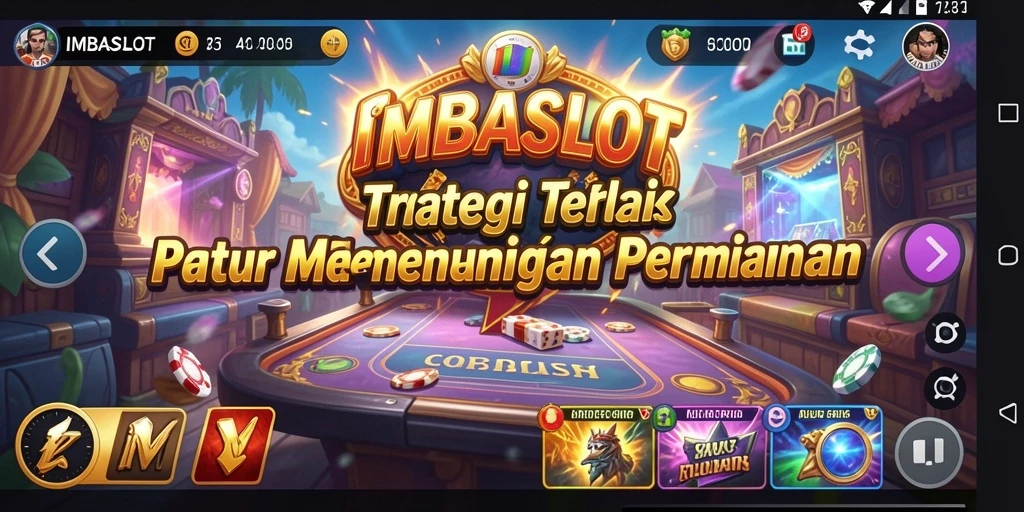 Screenshot utama menunjukkan gameplay mendebarkan dari IMBASLOT.
