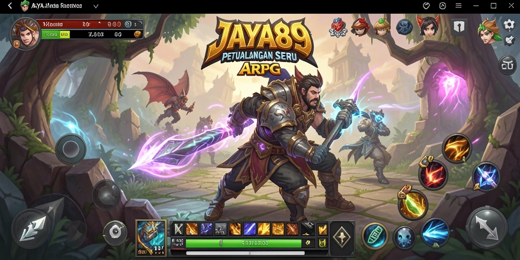 Tampilan gameplay seru di dunia fantasi JAYA89.