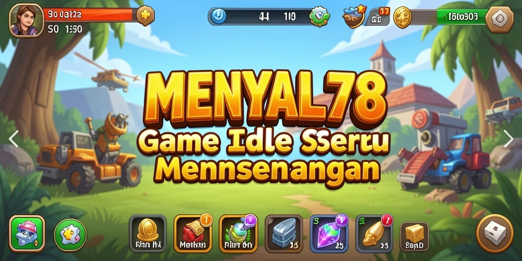 Tampilan gameplay <strong>MENYALA78</strong> yang menarik dengan mekanisme Idle.