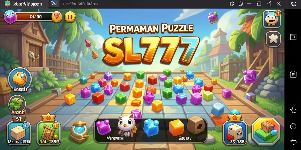 Tampilan gameplay <strong>SL777</strong> yang seru dan menarik dalam menyelesaikan puzzle.