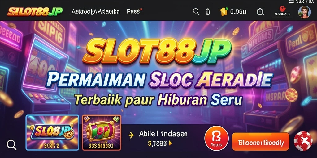 Screenshot menunjukkan gameplay seru SLOT88JP dengan grafis menawan.